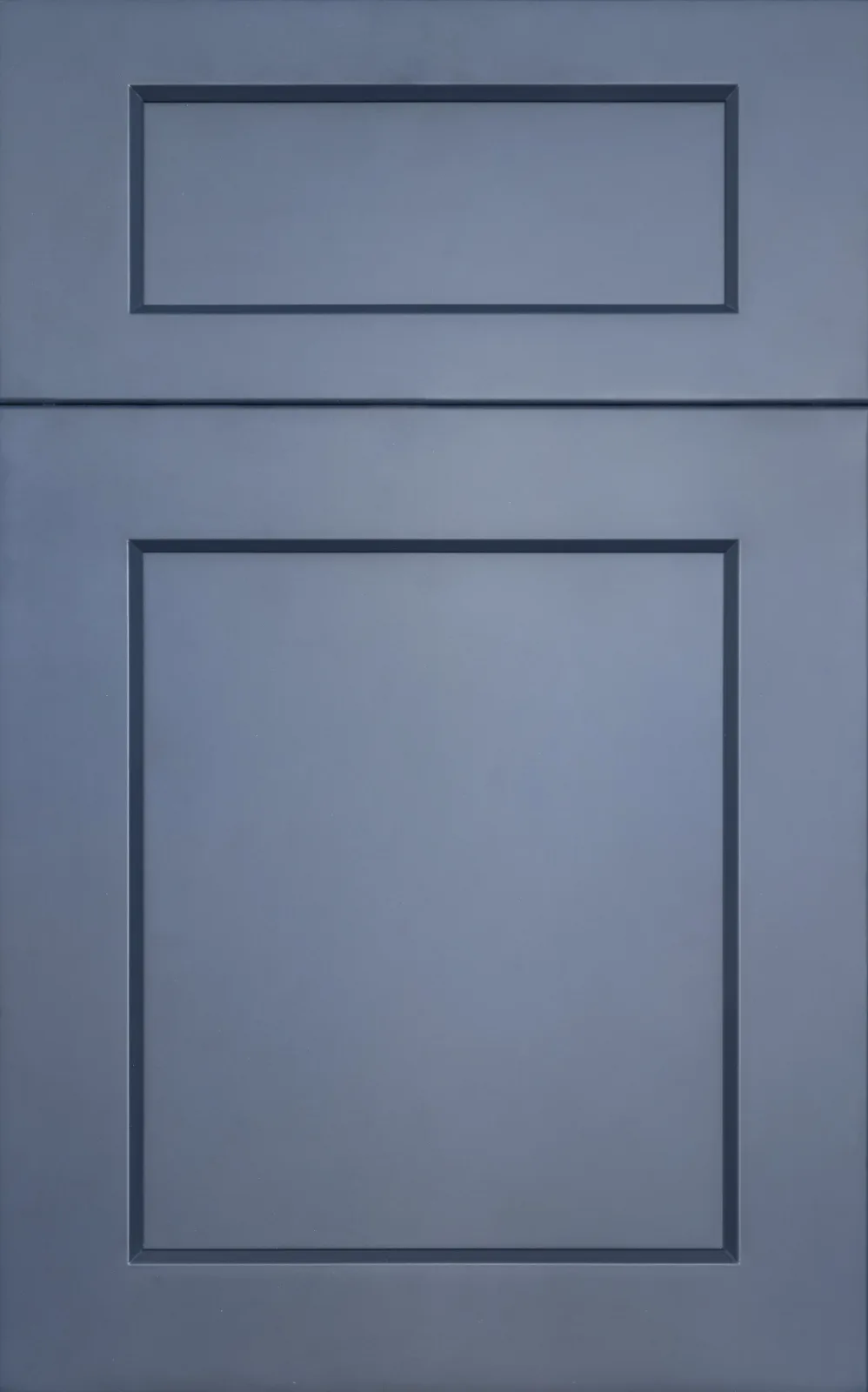 Emerald Blue shaker cabinet door — Vita Cabinetry